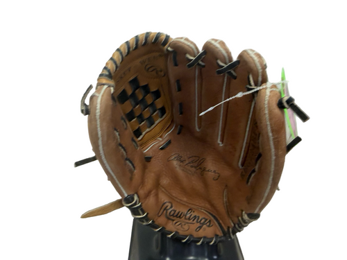 Vist Large View of Product Image Which is Used Rawlings ALEX RODRIGUEZ RBG224BFR Leather Shell Junior Baseball Glove RH Throw Brown 11"