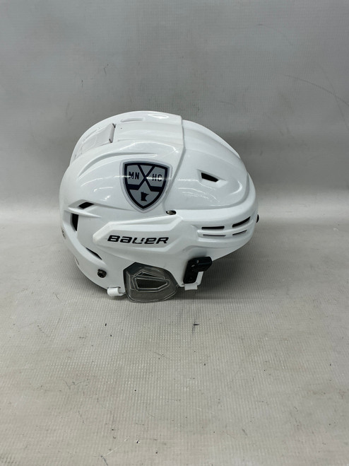Vist Large View of Product Image Which is Used Bauer REAKT 65 Hockey Helmet Only White SM
