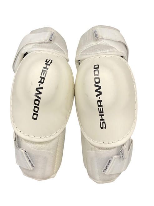 Vist Large View of Product Image Which is Used Sher-wood PMP 5030 Senior Elbow Pads SM