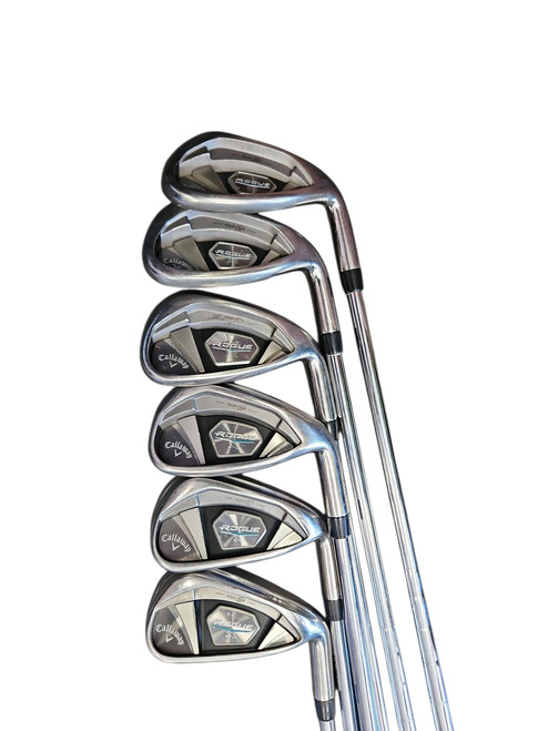 Vist Large View of Product Image Which is Used Callaway ROGUE X Mens Iron Set RH 6I-GW/AW