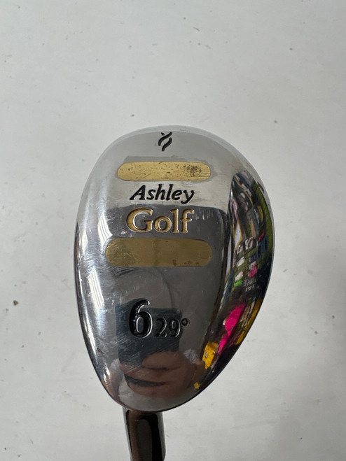 Vist Large View of Product Image Which is Used Nancy Lopez Golf ASHLEY Womens Hybrid Club LH 6 Hybrid