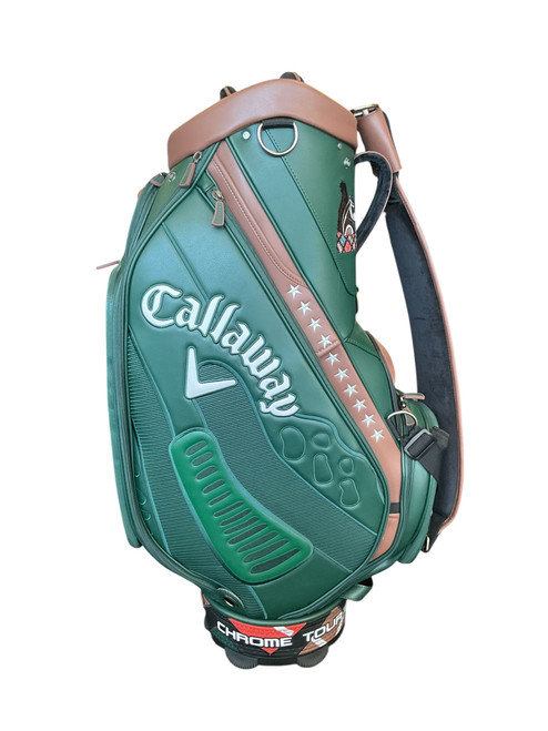 Vist Large View of Product Image Which is Used Callaway 2025 US OPEN OAKMONT SPECIAL EDITION BAG Mens Cart Bag Dark Green