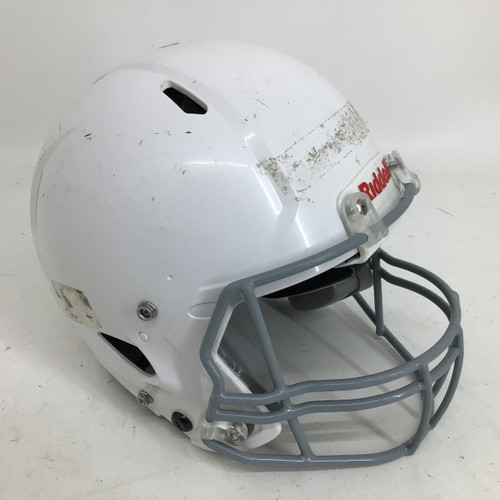 Vist Large View of Product Image Which is Used Riddell 2022 VICTOR JR SMALL FOOTBALL HELMET FB Helmet White SM