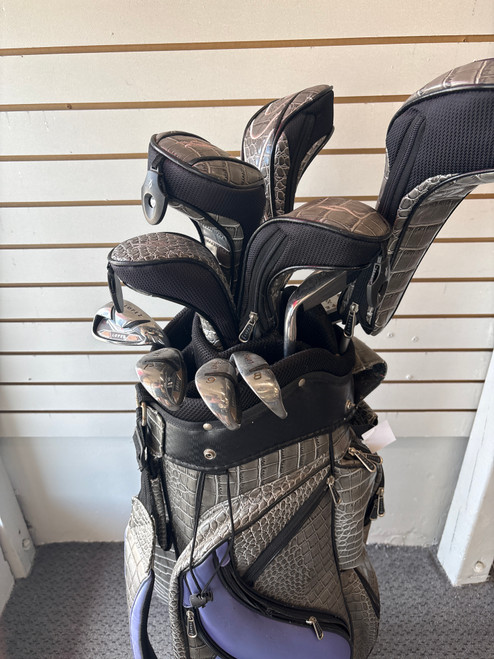 Vist Large View of Product Image Which is Used Nancy Lopez Golf ERINN 215 PACKAGE Womens Complete Set RH 11 Piece