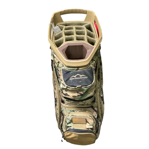 Vist Large View of Product Image Which is Used Sun Mountain C-130 CAMO Mens Cart Bag Camouflage