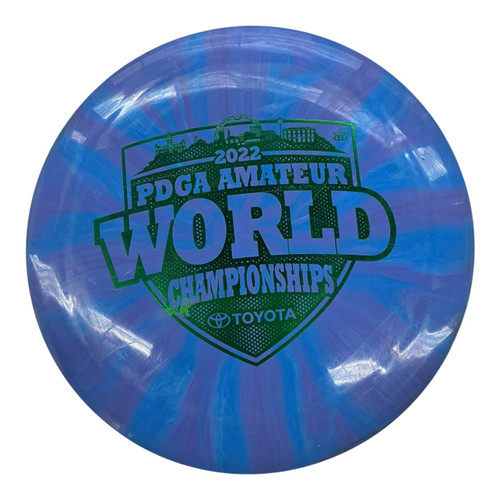 Vist Large View of Product Image Which is Used Dynamic Discs TRESPASS Disc Golf Driver Royal Blue 169g