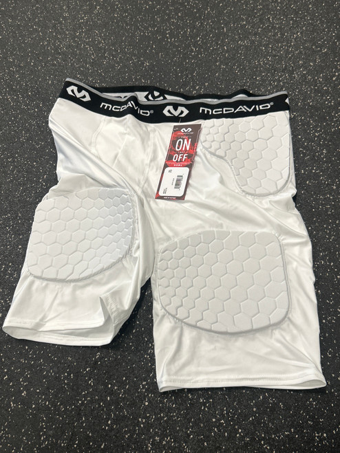 Vist Large View of Product Image Which is Used McDavid HEX THUDD SHORT ADULT FB Girdle Pads 2X