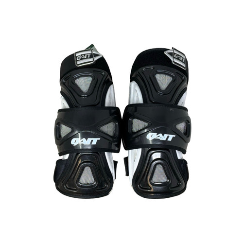 Vist Large View of Product Image Which is Used Gait ARM PADS Lacrosse Arm Pads/Guards Black And White LG