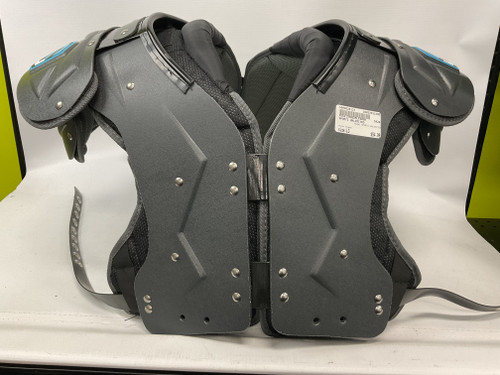 Vist Large View of Product Image Which is Used SPORTS UNLIMITED FB Shoulder Pads Black LG