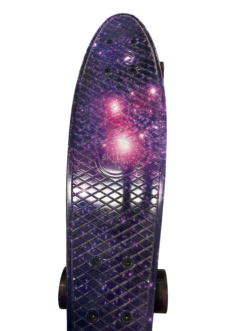Vist Large View of Product Image Which is Used SKITCH SKATEBOARD Complete Skateboard Purple Regular