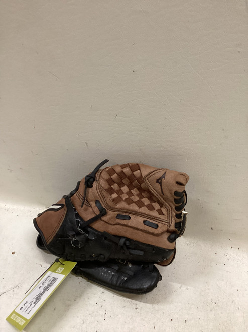 Vist Large View of Product Image Which is Used Mizuno GPP 1000Y2 BB/SB Glove RH Throw Brown 10"