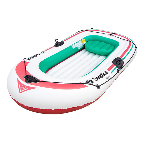 Vist Large View of Product Image Which is New Solstice Swimline Voyager Inflatable Boat- 3 Person