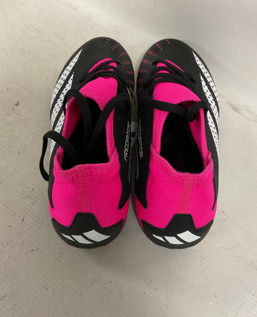 Vist Large View of Product Image Which is Used Adidas PREDATOR ACCURACY .3 FG J Soccer Cleats Black Junior 04.5