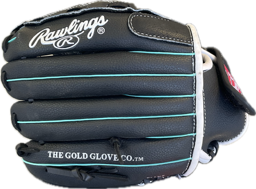 Vist Large View of Product Image Which is Used Rawlings FP110MT Baseball Glove RH Throw Black 11"