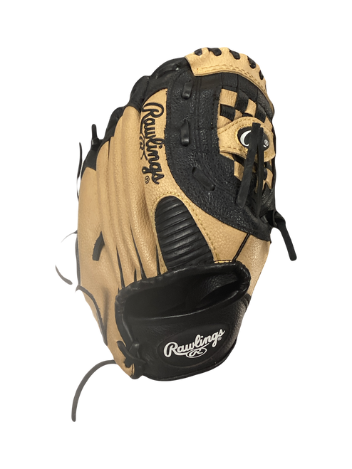 Vist Large View of Product Image Which is Used Rawlings PLAYERS SERIES BB/SB Glove RH Throw Black 10"
