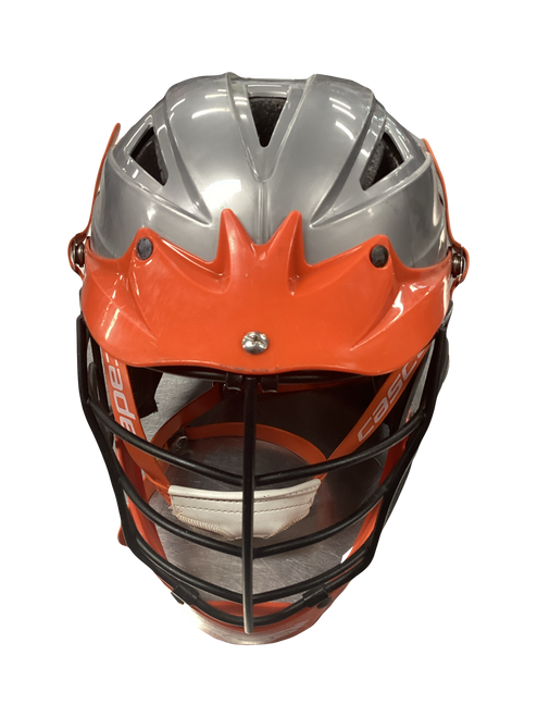 Vist Large View of Product Image Which is Used Cascade CPV-R Lacrosse Helmet Grey One Size