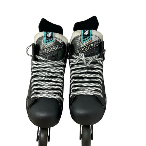 Vist Large View of Product Image Which is Used Tour Volt KV 4 Roller Hockey Skates Black Senior 11