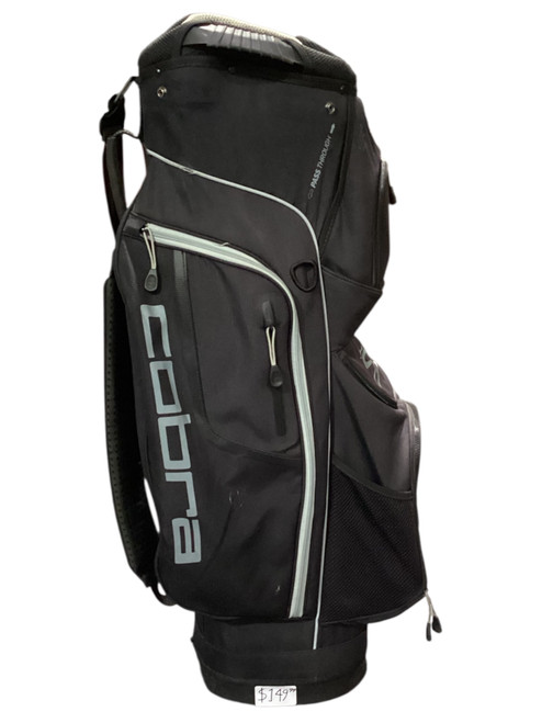 Vist Large View of Product Image Which is Used Cobra ULTRALIGHT PRO Mens Cart Bag Black