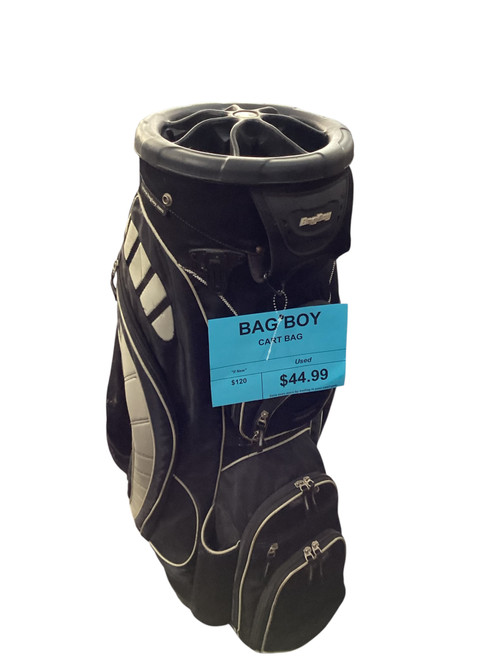 Vist Large View of Product Image Which is Used Bag Boy CART BAG Mens Cart Bag Black