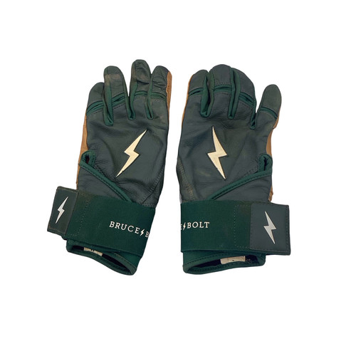 Vist Large View of Product Image Which is Used BB/SB Batting Gloves Green MD