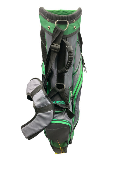 Vist Large View of Product Image Which is Used, Top Flite, GAMER, Men’s, Stand Bag, 5 Way, Black And Green