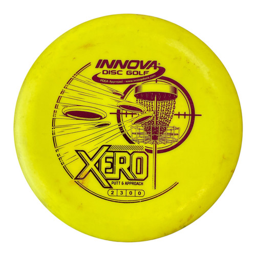 Vist Large View of Product Image Which is Used Innova DX XERO Disc Golf Putter Yellow 175g