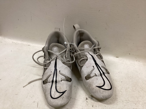 Vist Large View of Product Image Which is Used Nike Adult FB Cleats White Senior 7