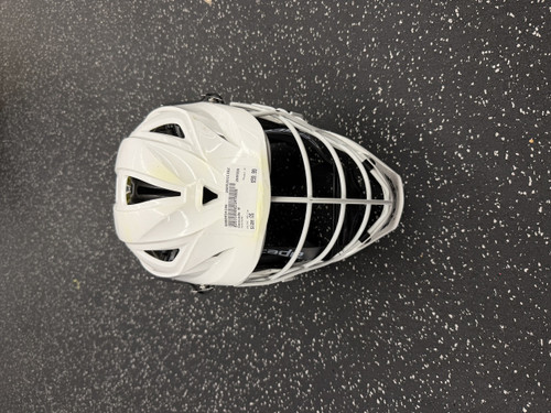 Vist Large View of Product Image Which is Used Cascade R Lacrosse Helmet White One Size