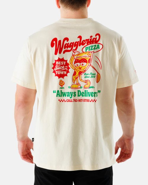 Vist Large View of Product Image Which is New Waggle Waggleria Pizza T-Shirt XL