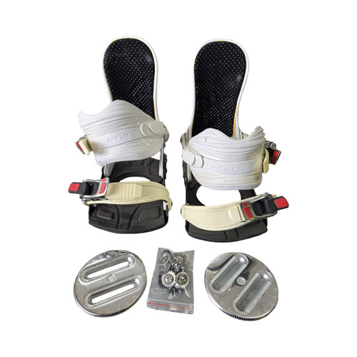 Vist Large View of Product Image Which is Used Ride LX SB BINDINGS S/M Womens Binding Only White S/M
