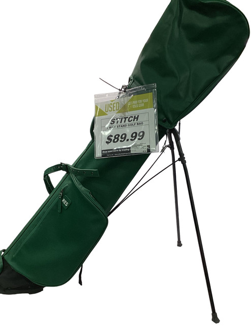 Vist Large View of Product Image Which is Used STITCH 2 WAY STAND BAG Mens Stand Bag Green