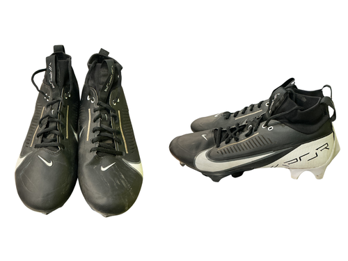 Vist Large View of Product Image Which is Used Nike VAPOR Football Cleats Black Senior 10.5