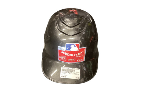Vist Large View of Product Image Which is Used Rawlings BATTING HELMET Batting Helmet No Mask Black One Size