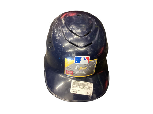 Vist Large View of Product Image Which is Used Rawlings BATTING HELMET Batting Helmet No Mask Navy Blue One Size