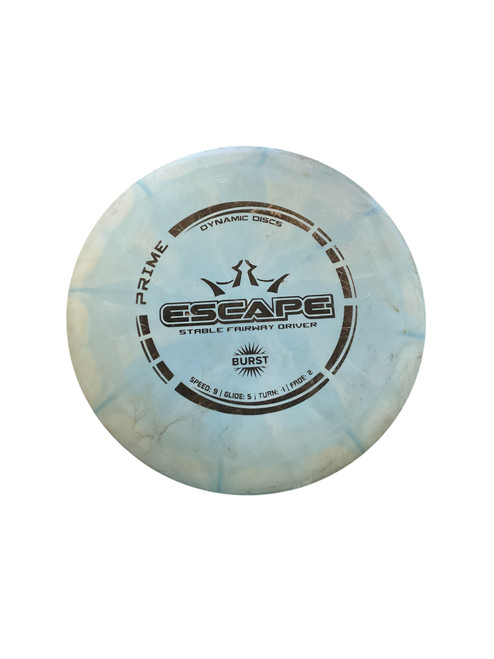 Vist Large View of Product Image Which is Used Dynamic Discs BURST ESCAPE Disc Golf Driver White