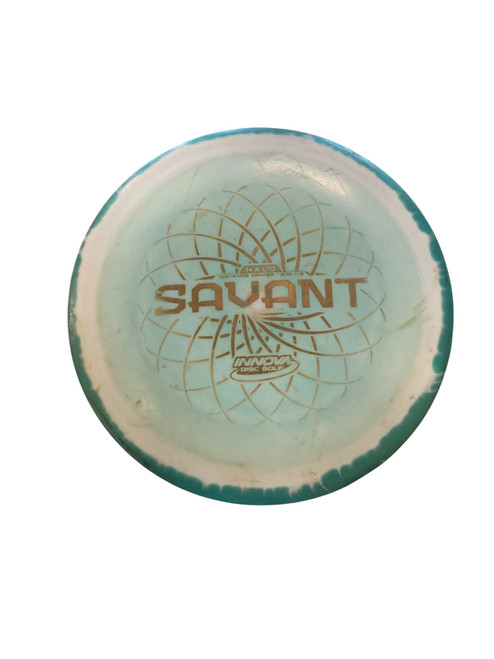 Vist Large View of Product Image Which is Used Innova HALO STAR SAVANT Disc Golf Driver Green