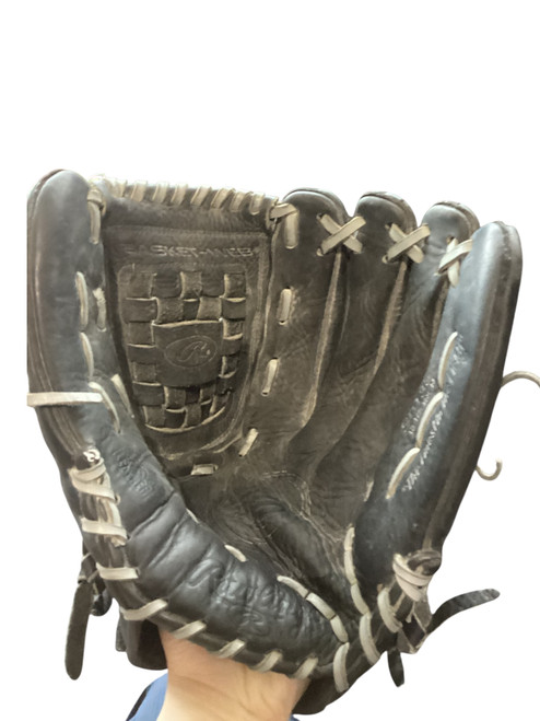 Vist Large View of Product Image Which is Used Rawlings 13.5 BB/SB Glove RH Throw None 13 1/2"