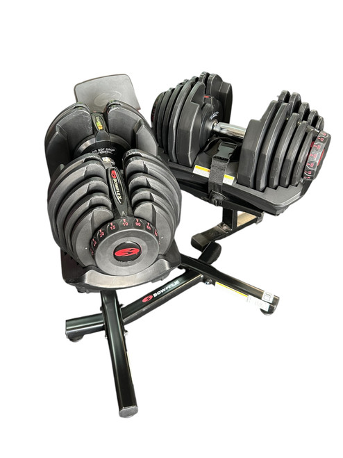 Vist Large View of Product Image Which is Used Bowflex Adj Dumbbells 5-90 LB