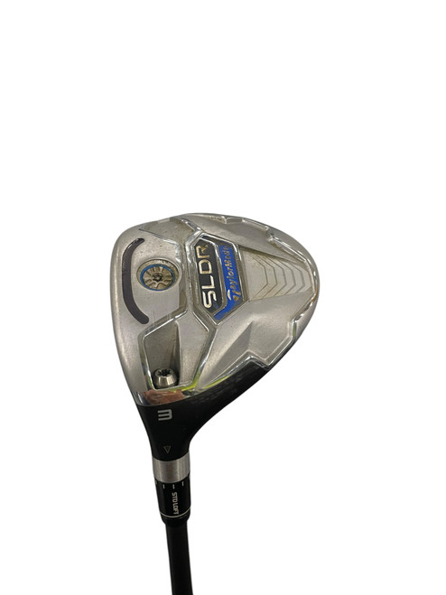 Vist Large View of Product Image Which is Used Taylormade SLDR Mens Fairway Wood LH 3 Wood
