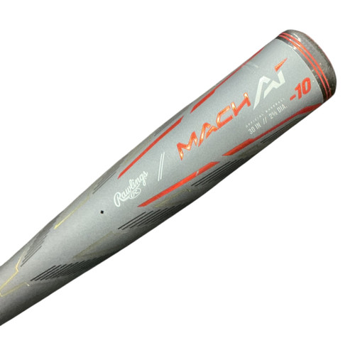 Vist Large View of Product Image Which is Used Rawlings 2024 MACH AI USA 2 5/8 Bat 30"