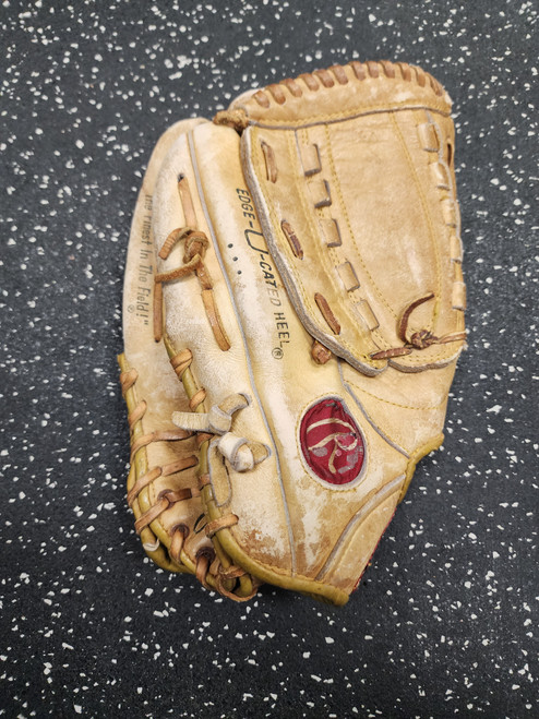 Vist Large View of Product Image Which is Used Rawlings PG18 BB/SB Glove RH Throw Tan 12 1/2"