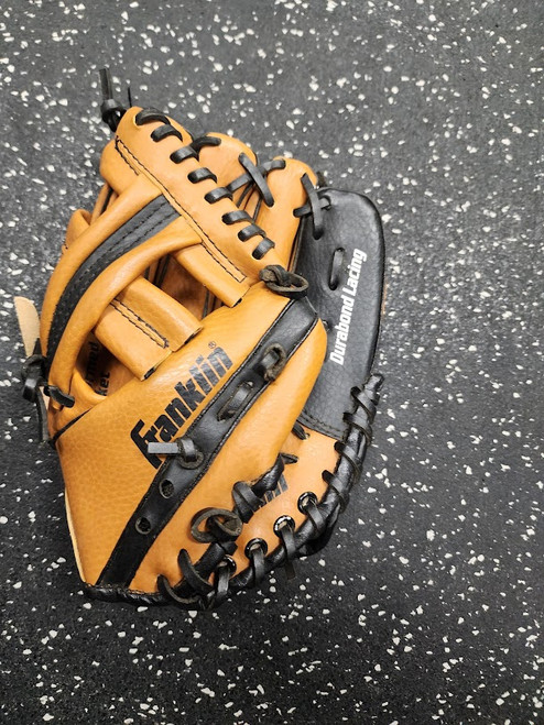 Vist Large View of Product Image Which is Used Franklin 4609 BB/SB Glove T-ball Brown 9 1/2"