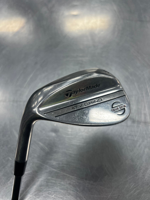 Vist Large View of Product Image Which is Used Taylormade ATV GRIND Golf Wedge Mens LH 56 Degree