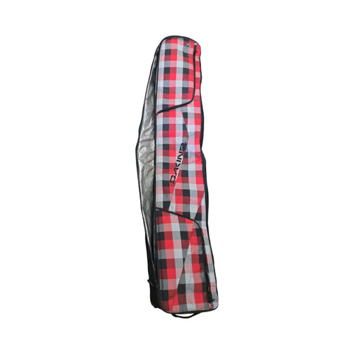 Vist Large View of Product Image Which is Used Dakine Wheeled Snowboard Bag Red