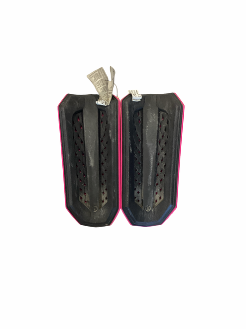 Vist Large View of Product Image Which is Used Adidas Soccer Shin Guards Junior Pink XL