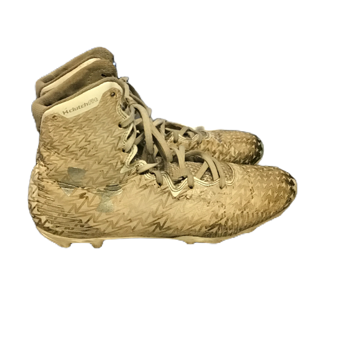 Vist Large View of Product Image Which is Used Under Armour UA Highlight 2 MC Knit Men's Football Cleats Grey Senior 9.5