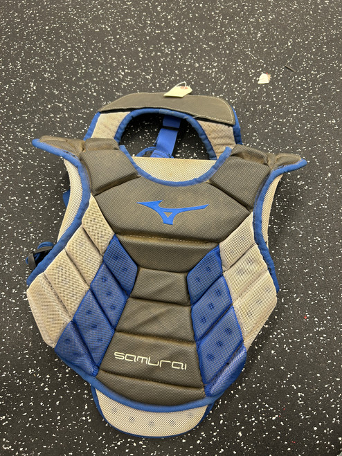 Vist Large View of Product Image Which is Used Mizuno SAMURAI Catchers Chest Protector None Intermed