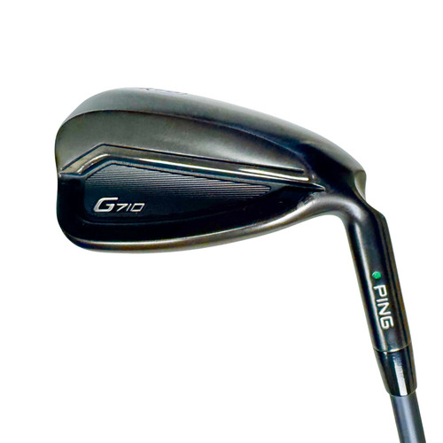 Vist Large View of Product Image Which is Used Ping G710 GREEN DOT Men's RH 9 Iron Senior Flex Graphite Shaft