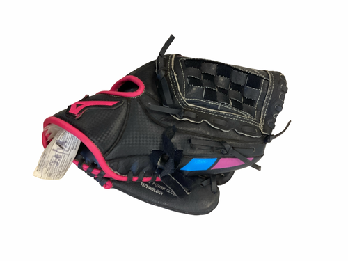 Vist Large View of Product Image Which is Mizuno FINCH Baseball/Softball Glove RH Throw Black 10"