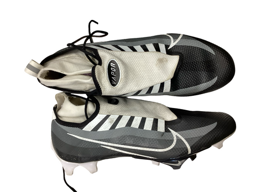Vist Large View of Product Image Which is Used Nike Adult FB Cleats Grey Senior 11
